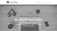 Desktop Screenshot of mywpfriend.com
